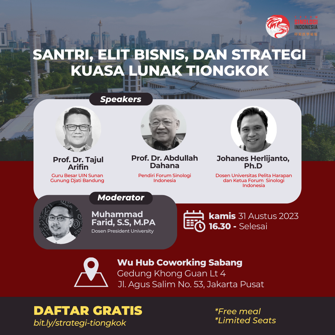 Santri, Elit Bisnis, dan Strategi Kuasa Lunak Tiongkok