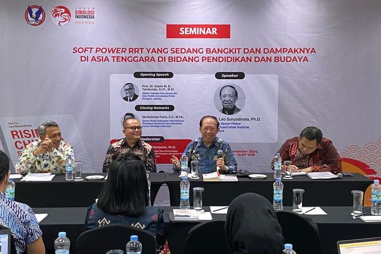 Buku Leo Suryadinata: Soft Power RRT yang Sedang Bangkit dan Dampaknya di Asia Tenggara